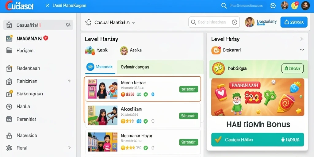 Fitur bonus yang mengasyikkan di setiap permainan.