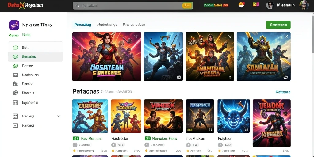 Beragam pilihan permainan yang siap menghibur Anda.