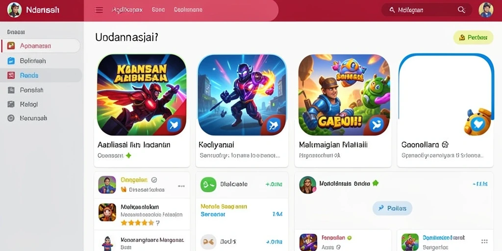 Komunitas aktif yang saling mendukung.